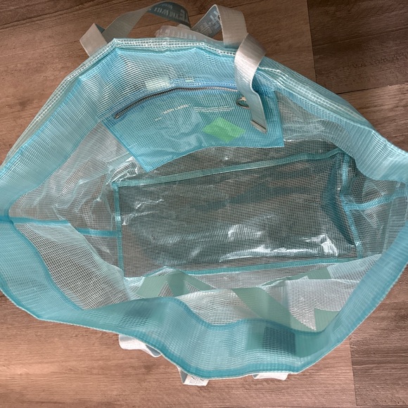 Off-White Canvas Arrows Commercial Tote - Picture 7 of 9